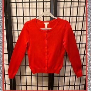 H&M Red Cardigan